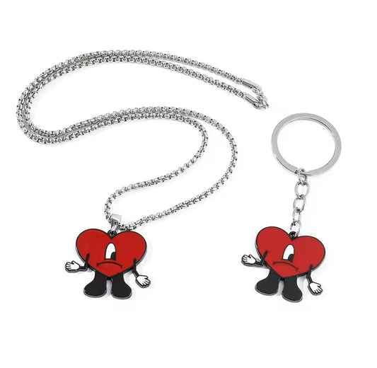 Collar Corazon Bunny